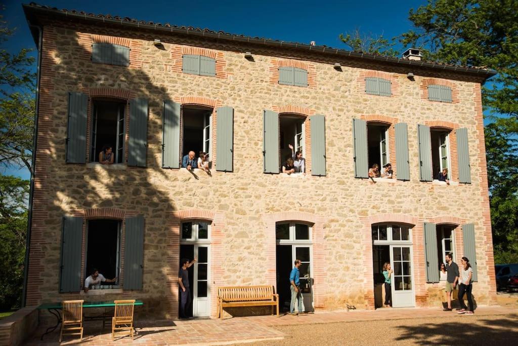 Bastide Des Tourelles Pour 20 Pers. Piscine & Spa Marzens Kültér fotó
