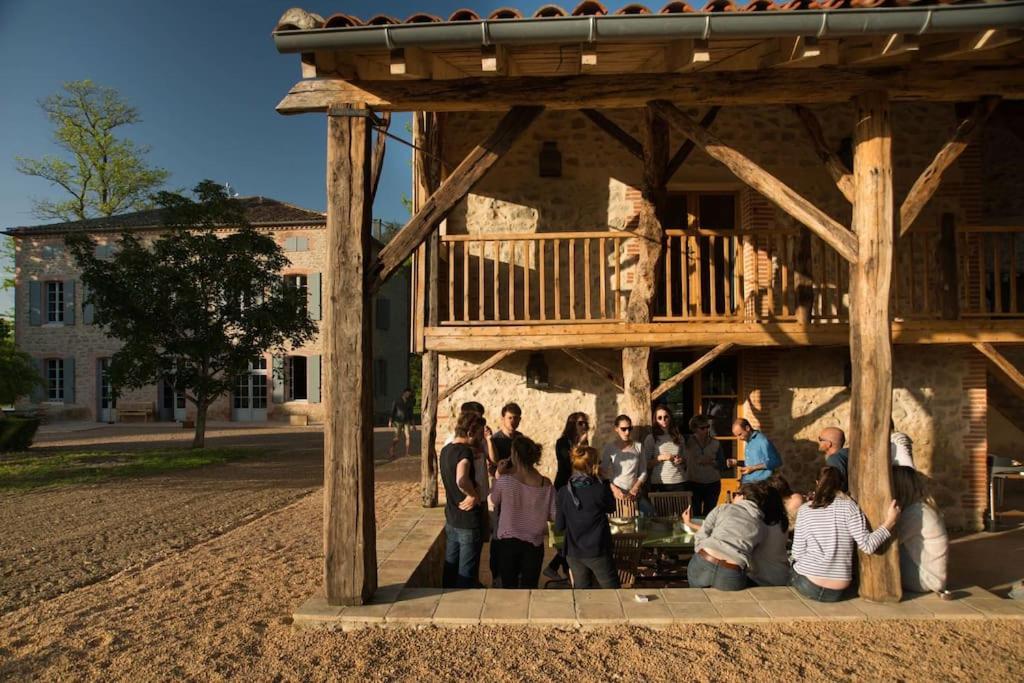 Bastide Des Tourelles Pour 20 Pers. Piscine & Spa Marzens Kültér fotó