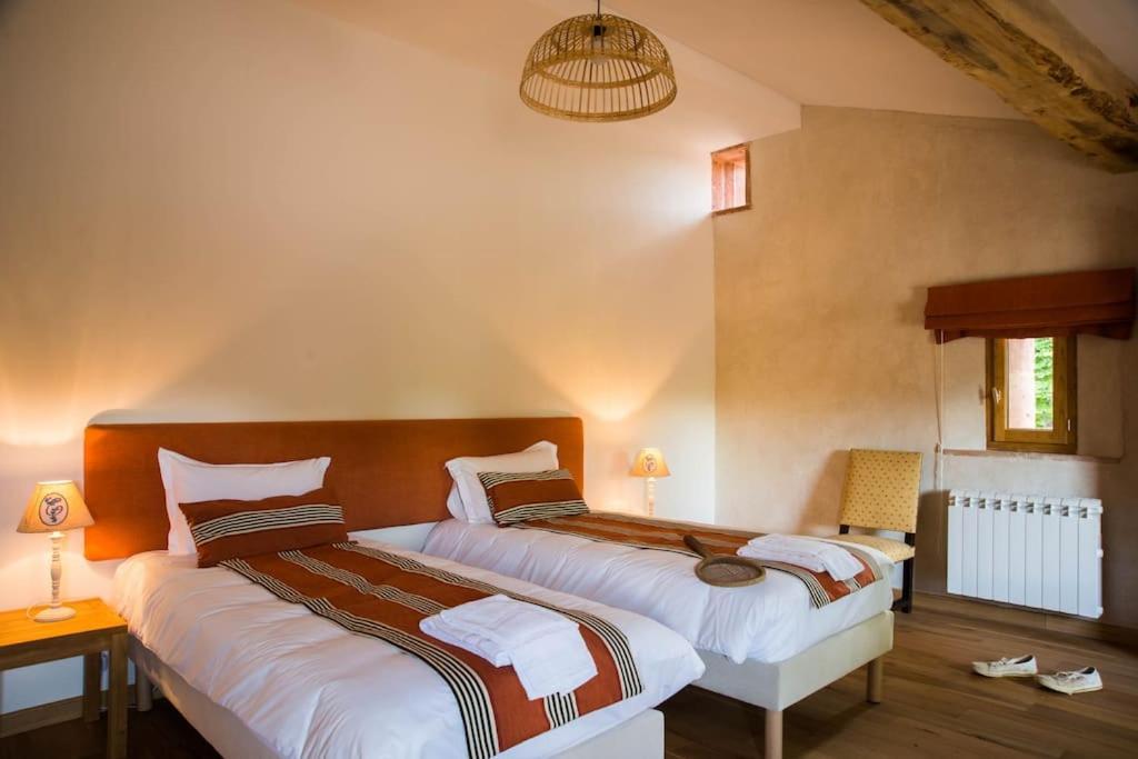 Bastide Des Tourelles Pour 20 Pers. Piscine & Spa Marzens Kültér fotó